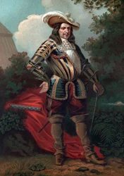 Retrato de Henrique da Torre de Auvergne, Vicomte de Turenne (1611-1675), Marechal da França.